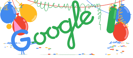 Google cumple 18 años y así es como lo celebra