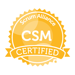 Logotipo de la certificación de Scrum Alliance